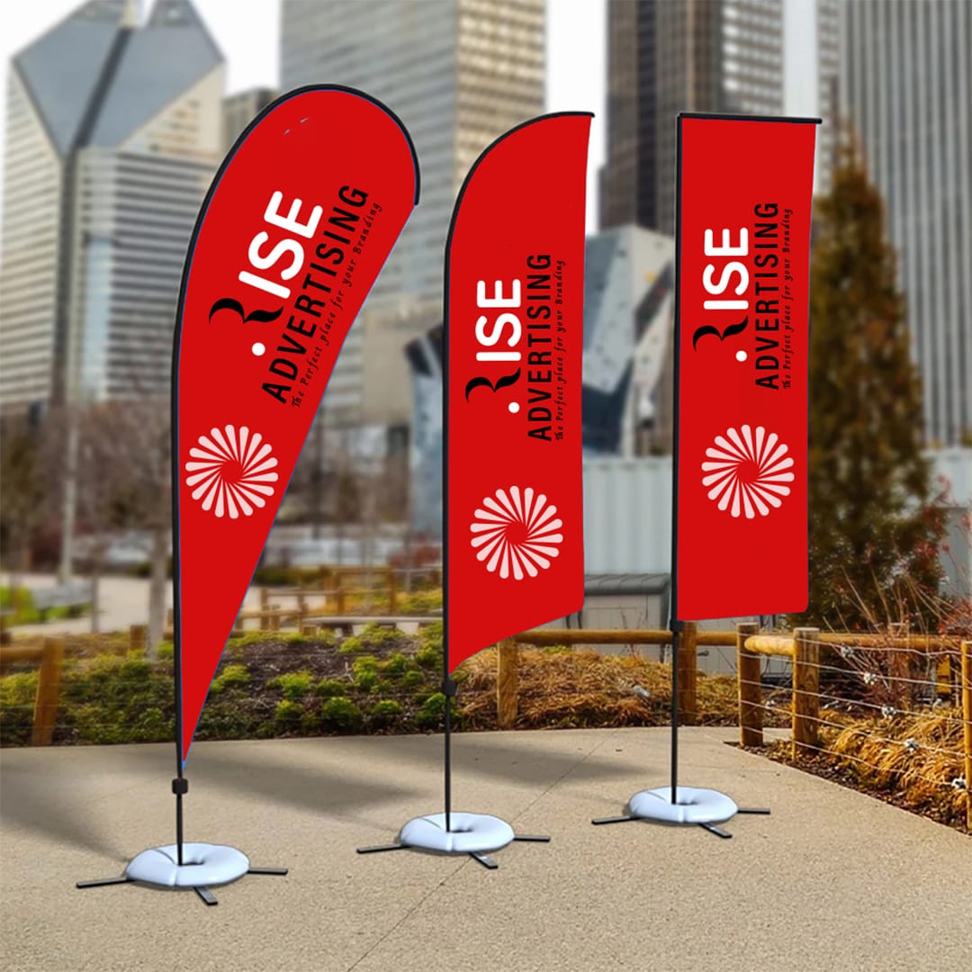 Teardrop Promotional Flag